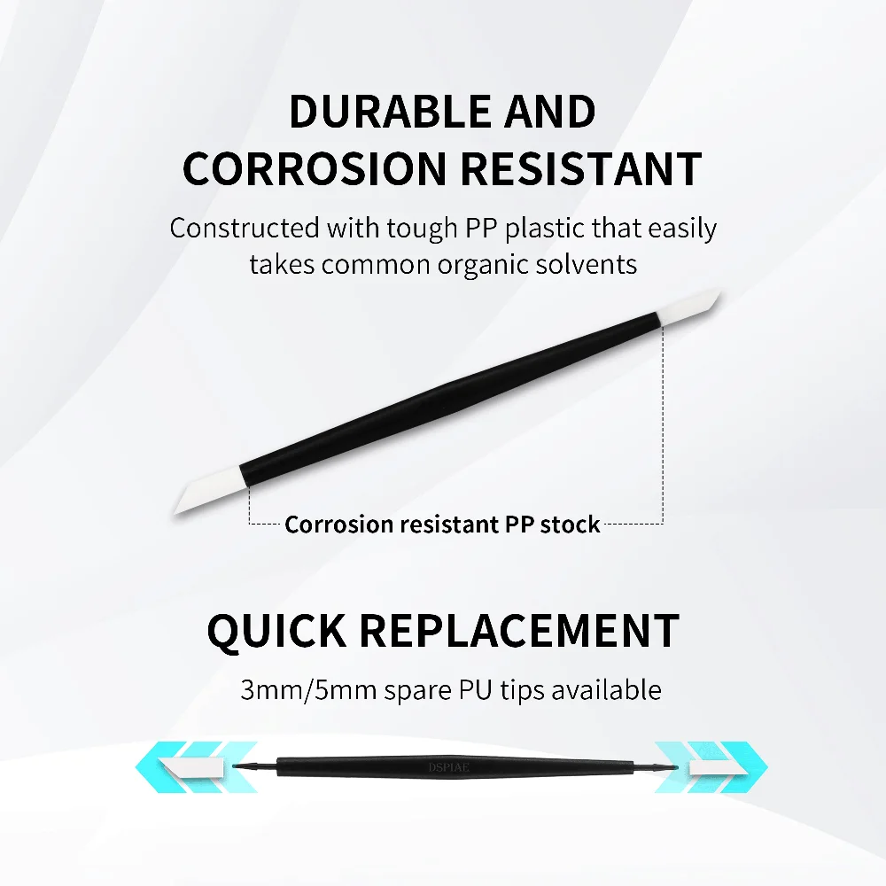 DSPIAE PT-WP Cleaning rod Erasing pen Seepage line Eraser Pen Pigment Removal Tool Dust free swabs For Puzzle Modeling Tools