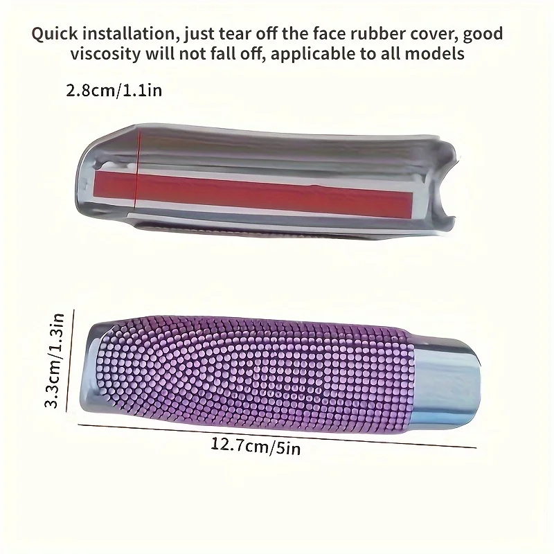 Handbrake Grips Universal Crystal Car Handbrake Covers Anti-slip Auto Gear Shift Collars Diamond Bling Accessories Interior