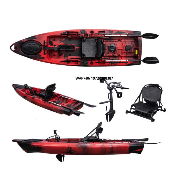 

3.28 Meters Sit on Top Kayak Ocean River Sea Lldpe Fishing Kayak/Canoe for Sale