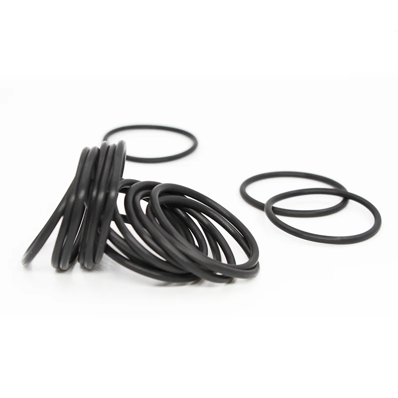 CS1mm black NBR 70A nitrile rubber O-ring sealing gaskets wear-resistant gasket O-ring thickness 1mm  rubber ring