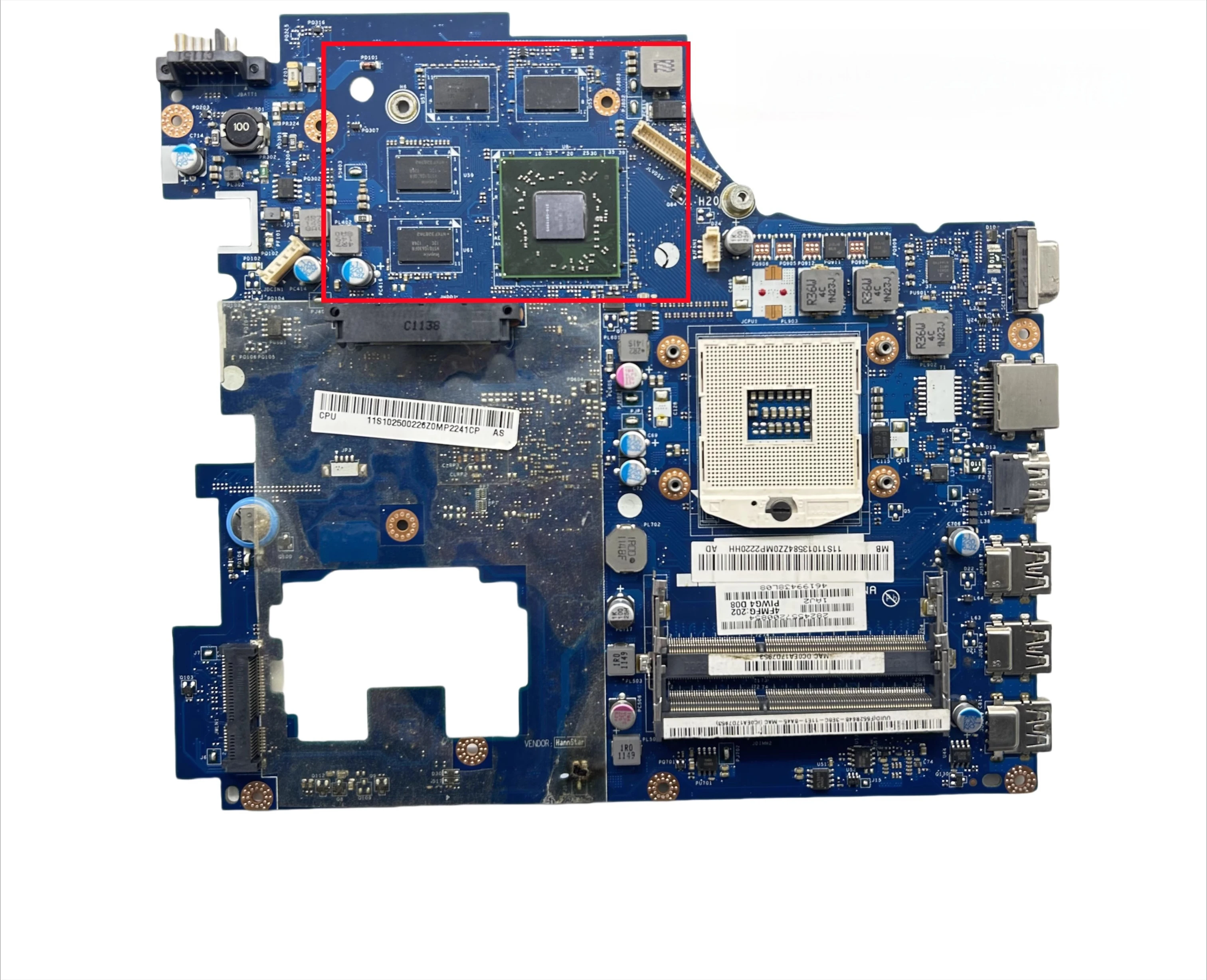 

Applicable To: Lenovo/Lenovo Ideapad G770 Laptop Main Board LA-6758P HM65 Single Display Laptop Main Board Accessories