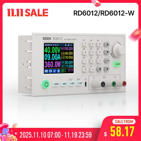 60V 12A USB WiFi Power Supply RD