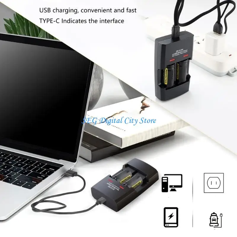 

U75B LiFePo4 Battery Multifunctional 2 Slot Intelligent Battery
