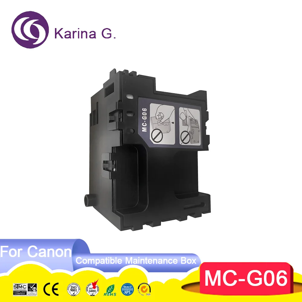 MC-G06 Inkt Onderhoudsdoos Mc G06 Pak Voor Canon Canon Pixma Ts7680i Ts7780i Ts770ats7720 Tr7820 Ts7650i Ts7640i Ts7740i Printer