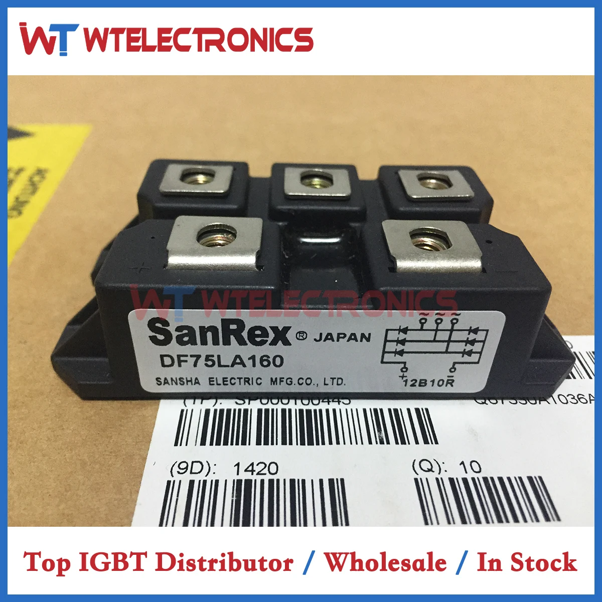 

DF75LA160 Original IGBT Module DF75LA 160 100% New