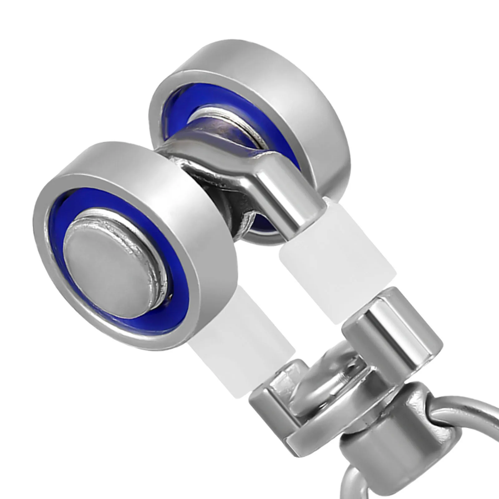 15Pcs Vorhang Zubehör Decke Track Rollen Stille Glatte Rutsche Vorhang Schiene Segelflugzeuge Track Pulley System Teile