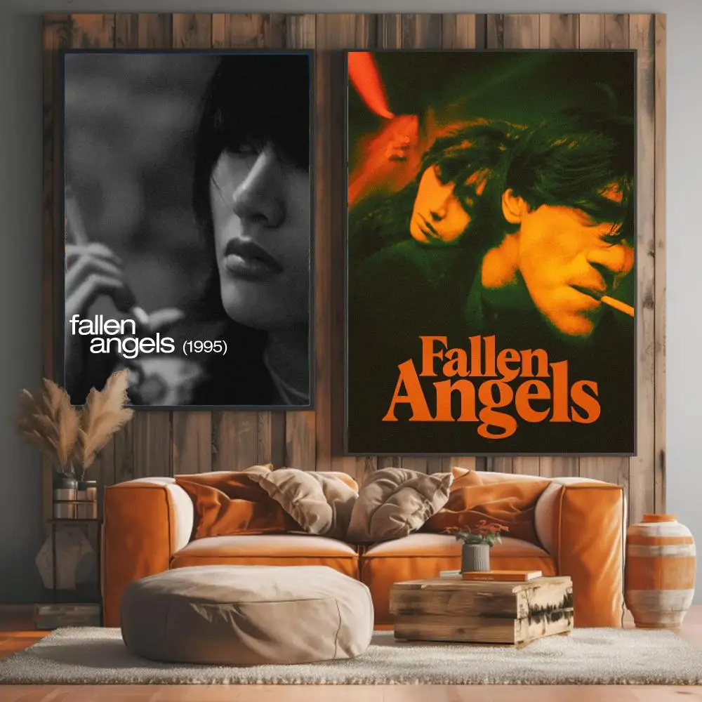 classic movie F-Fallen Angels-S Painting Calligraphy Elegant Botanical Decor for Living Room Modern Interior Design