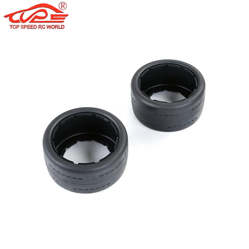 Upgrade Parts Second-generation Bald Tire Front or Rear Wheel Tyre Skin for 1/5 RC CRA HPI ROFUN ROVAN KM BAJA 5B SS Buggy Parts