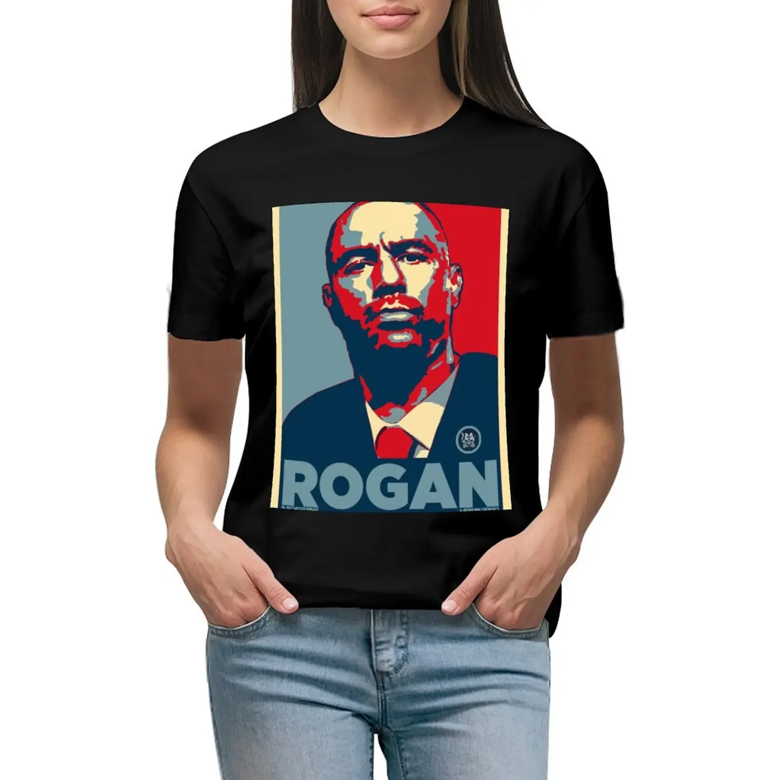 

Joe Rogan T-Shirt cute tops graphics sports fans summer top cotton t shirts Women