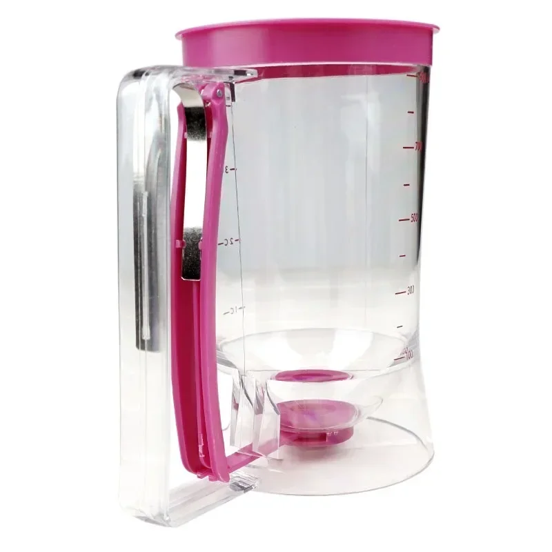 1 Pcs 900ml Batter Dispenser Hand-held Graduated Funnel Pastry Dough Dispensador For Pancake Cupcakes Cake