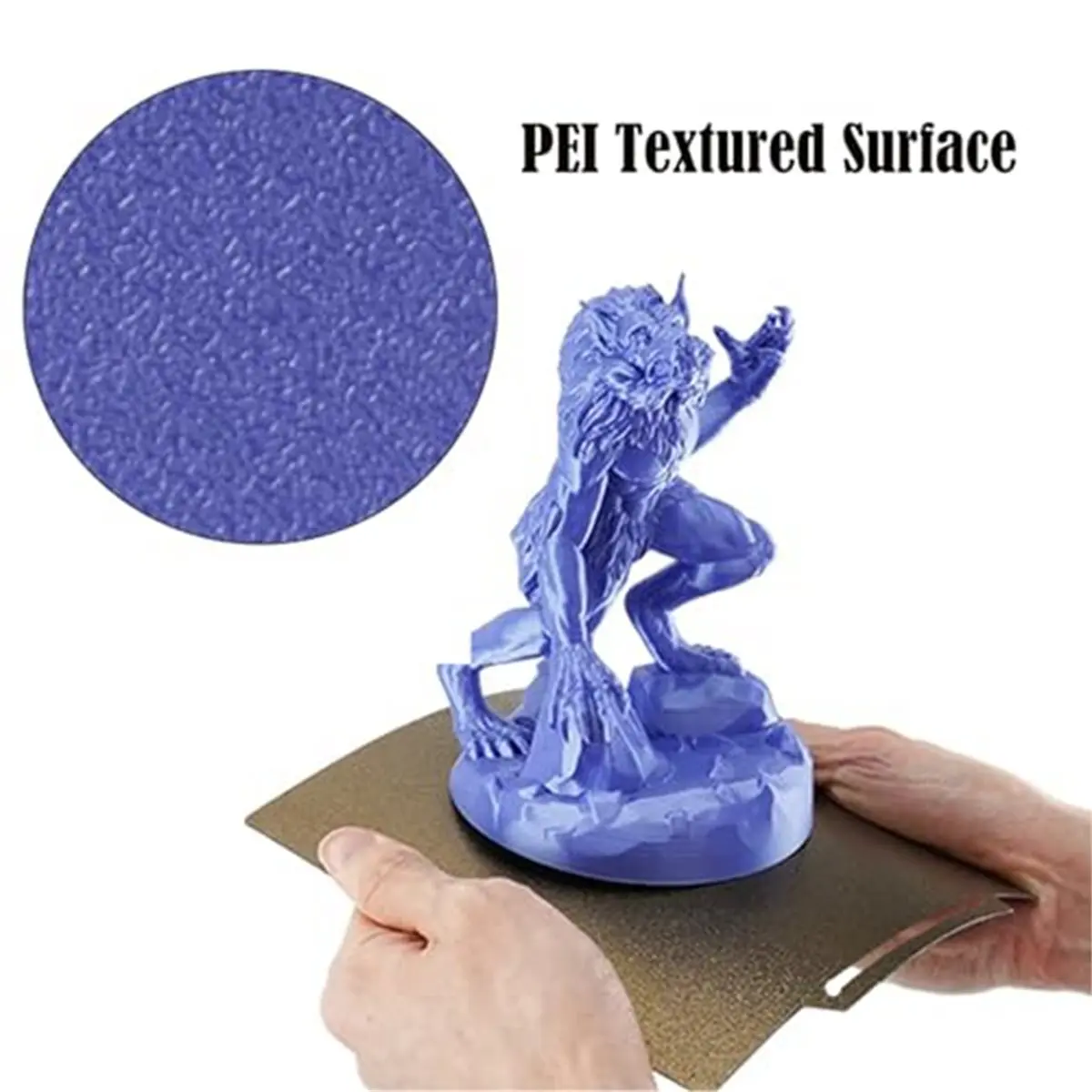 3D Printer PEO PEI Build Plate for X1/X1C/X1E/P1P/P1S/A1 3D Printer,PEO+PEI 257x257mm