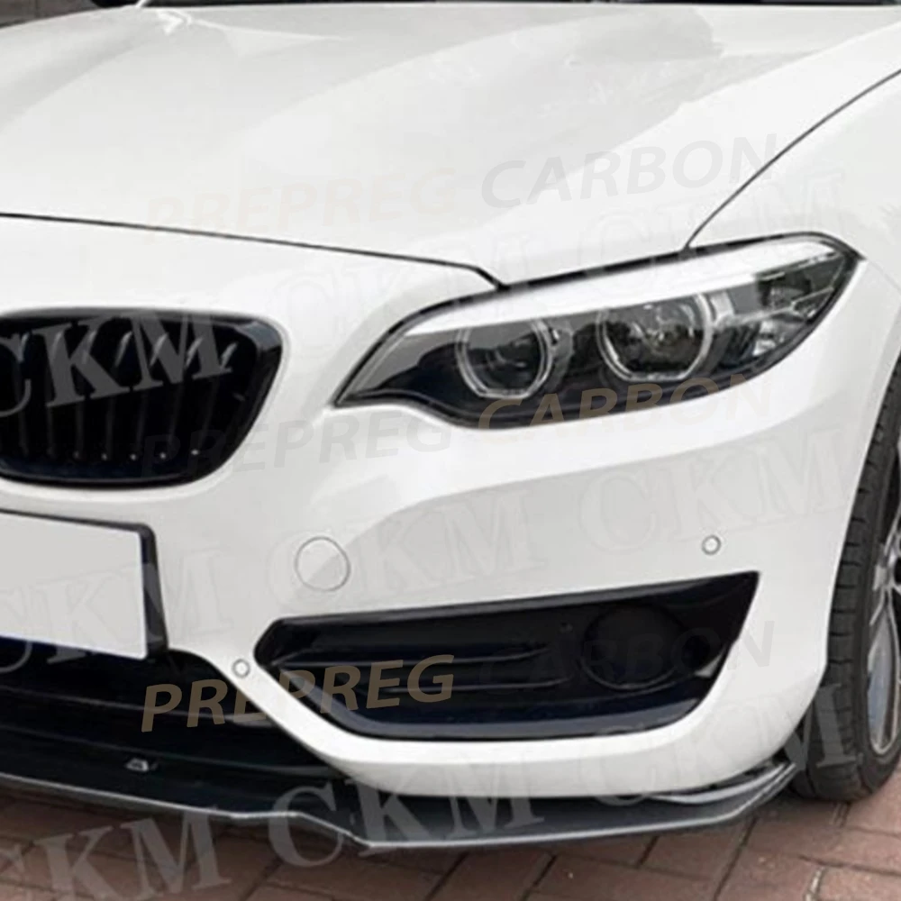 

ABS Material Front Bumper Lip Spoiler Chin Car Styling Bodykits Accessories for BMW 2 Series F22 Standard 2014-2021