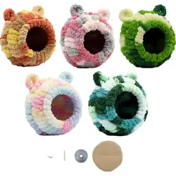 Parrot Breeding Nest Bed Versatile Bird Sleeping Hut Parakeet Sleeping Nest Breathable Bird Nest House Winter Warm Parrot Nest