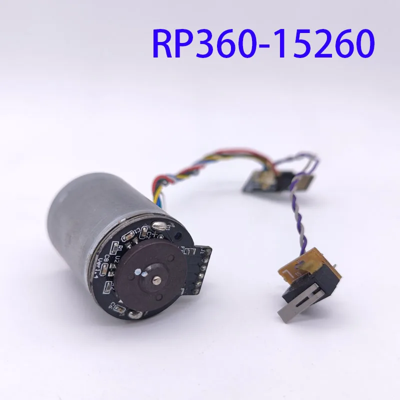 STANDARD RP360-ST/15260 DC Motor with Teeth Tooth SMC Motor 32mmx7.5mm Mini Electric Motor for Sweeping Machine Sweeping Robot