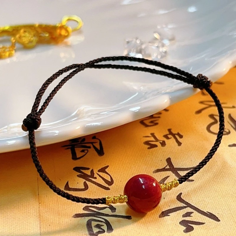 سوار الزنجفر الخام الطبيعي الجديد، مجوهرات كلاسيكية وعصرية وبسيطة ومتعددة الاستخدامات #4