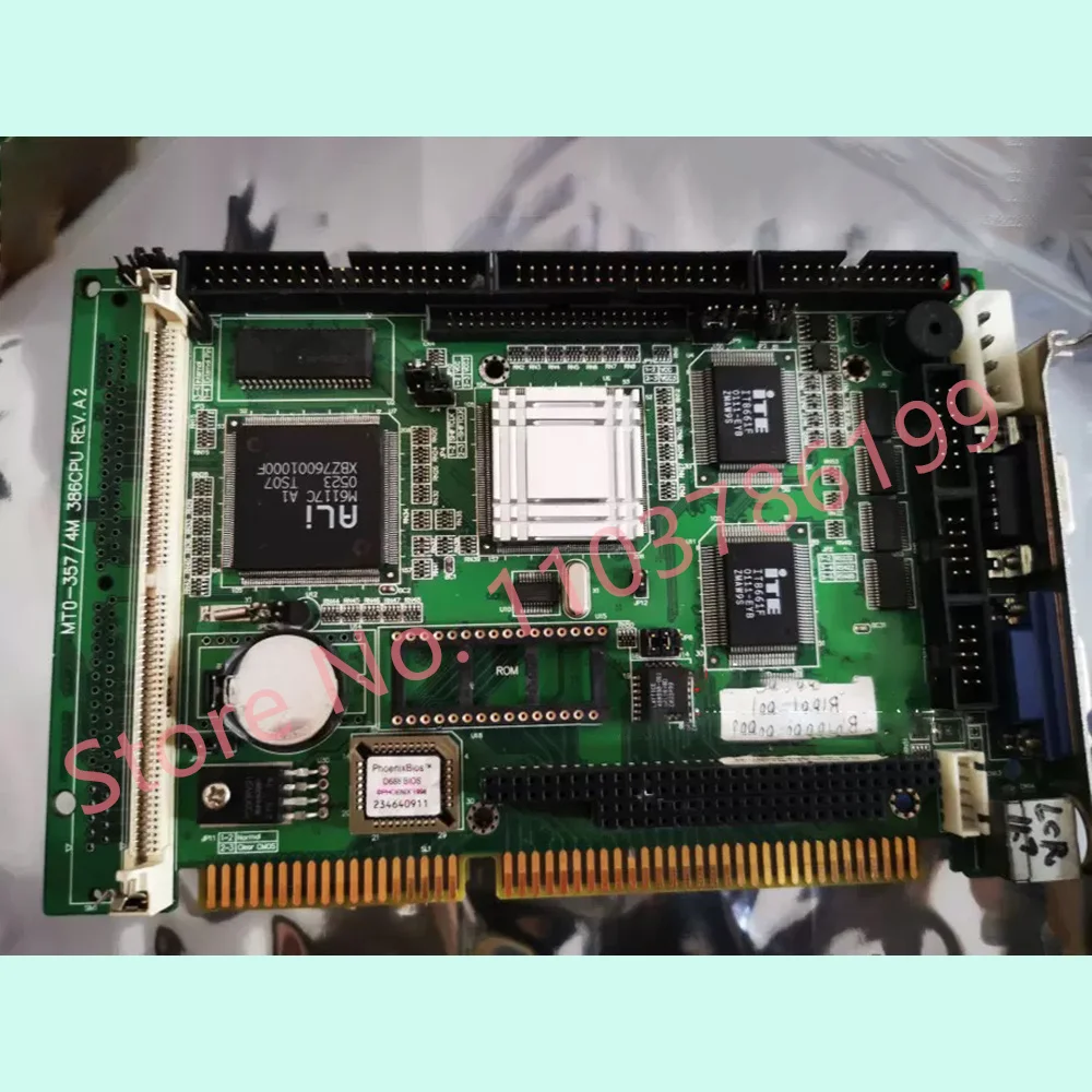  Industrial Control Motherboard MTO-357/4M 386CPU
