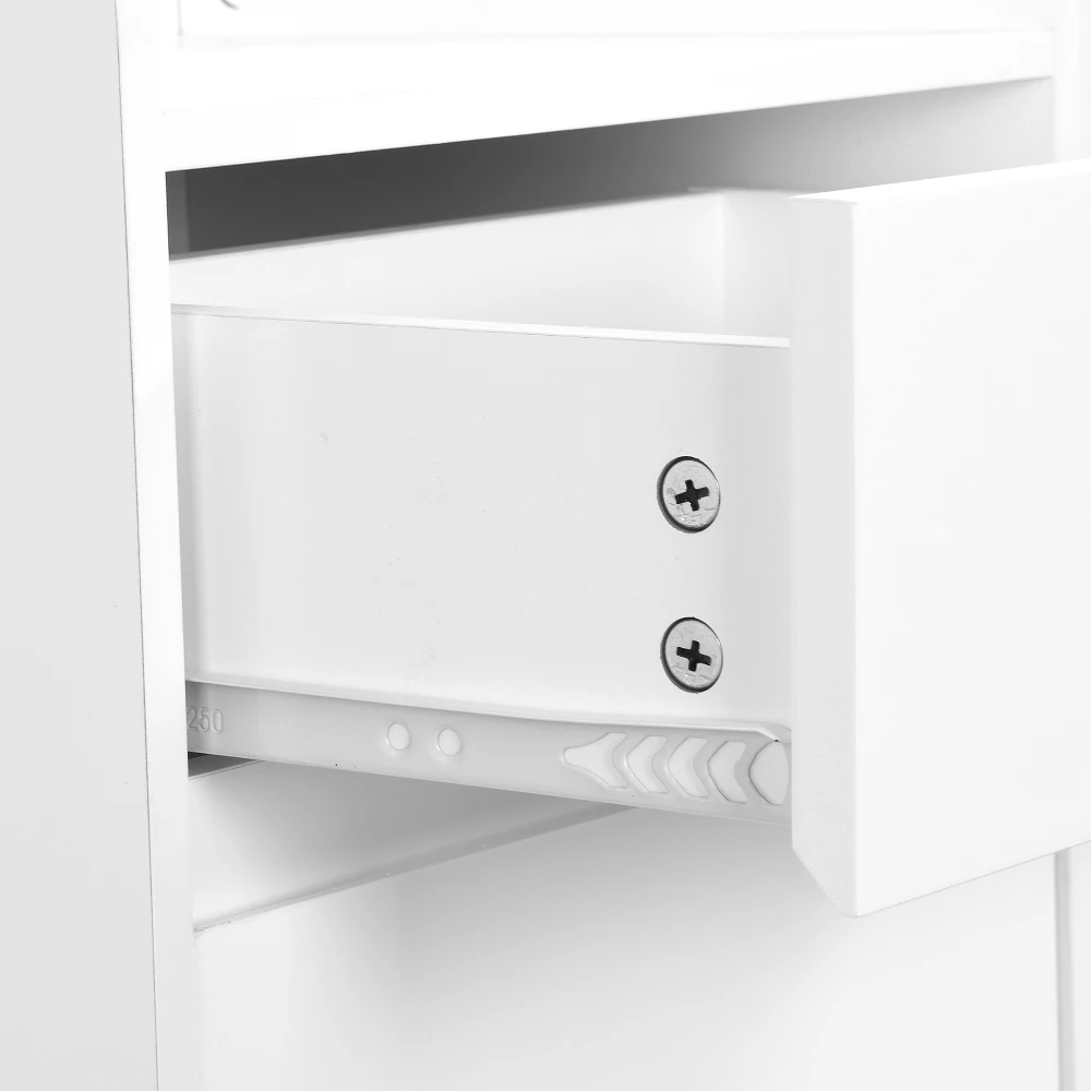 PINGGO Flur-Garderobe mit weicher Polsterung, langer Aufbewahrungsbank, multifunktionaler Schuhschrank für den Eingangsbereich, modernes Design, Plug-in-Schreibtisch – Detail 22