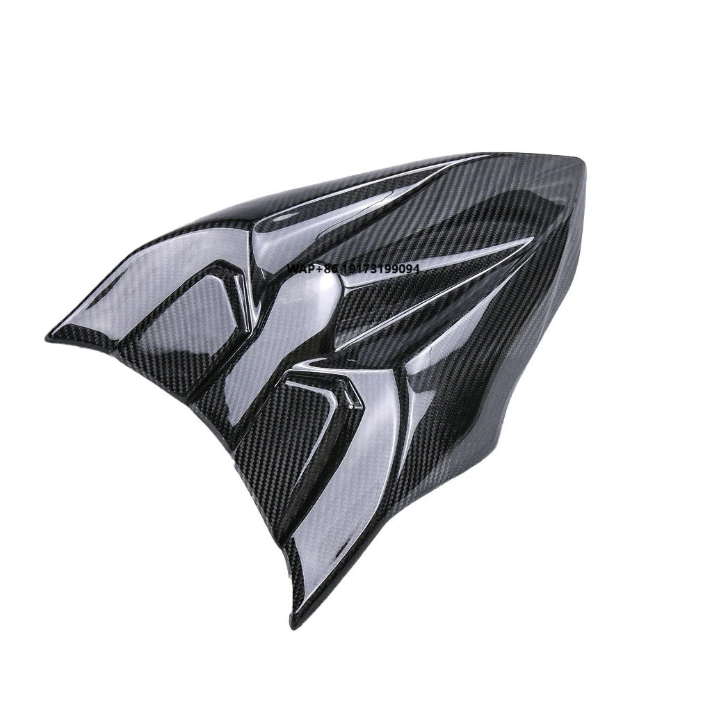 

For NinjaZ650 Motorcycle Modified with Prepreg Carbon Fiber Rear Hump Cover 2014+