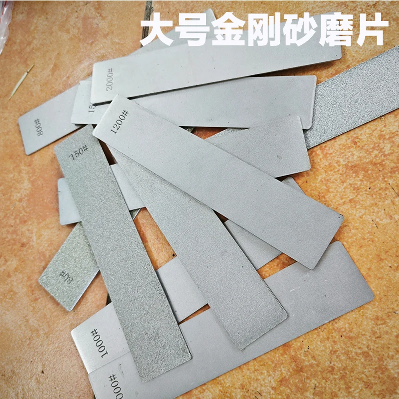3pcs Set Diamond Stone No Base Bar Used Knife Sharpener Diamond Whetstone Grinding Stone Sharpening Stone Bars
