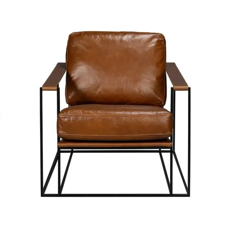 Luxury industrial retro pilot chair recliner leather antique cool furniture suitable for apartments, workshops, living rooms