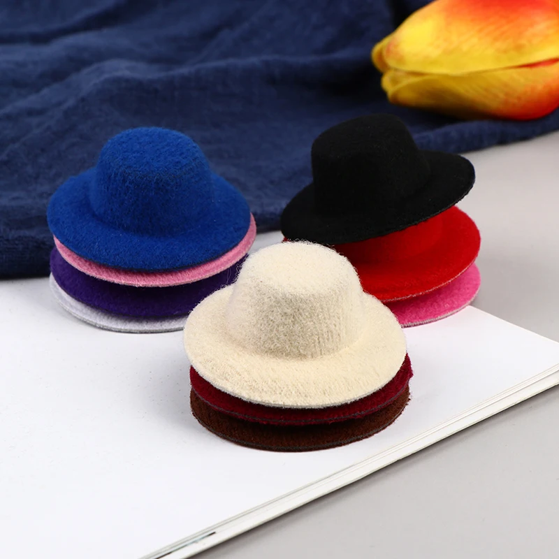 5Pcs 1:12 Dollhouse Miniature Hat Mini Dolls Hat Dolls House Accessories