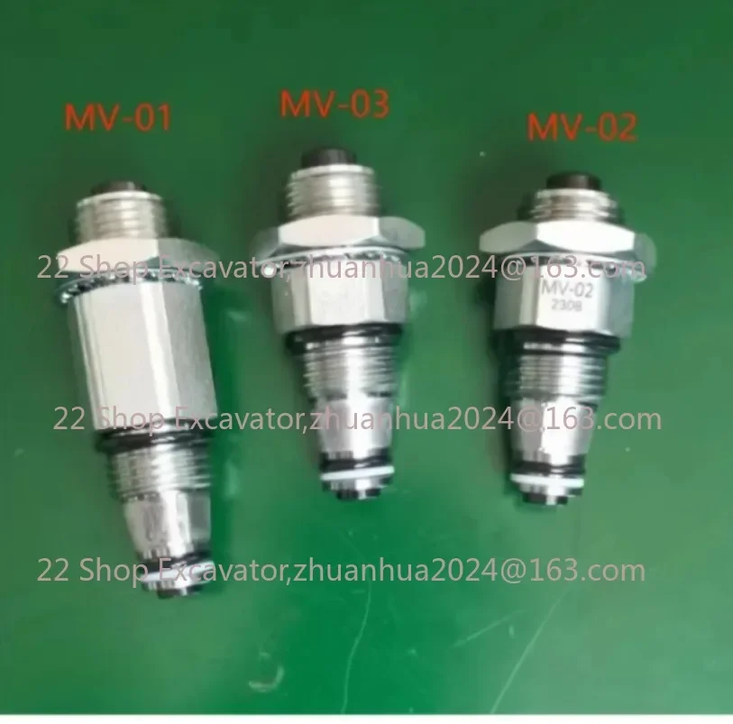 

MV-03 Manual Lowering Valve for Stacker Truck MV-01 Forklift Pressure Relief MV-02 Hydraulic Thread Insertion Valve for Lift