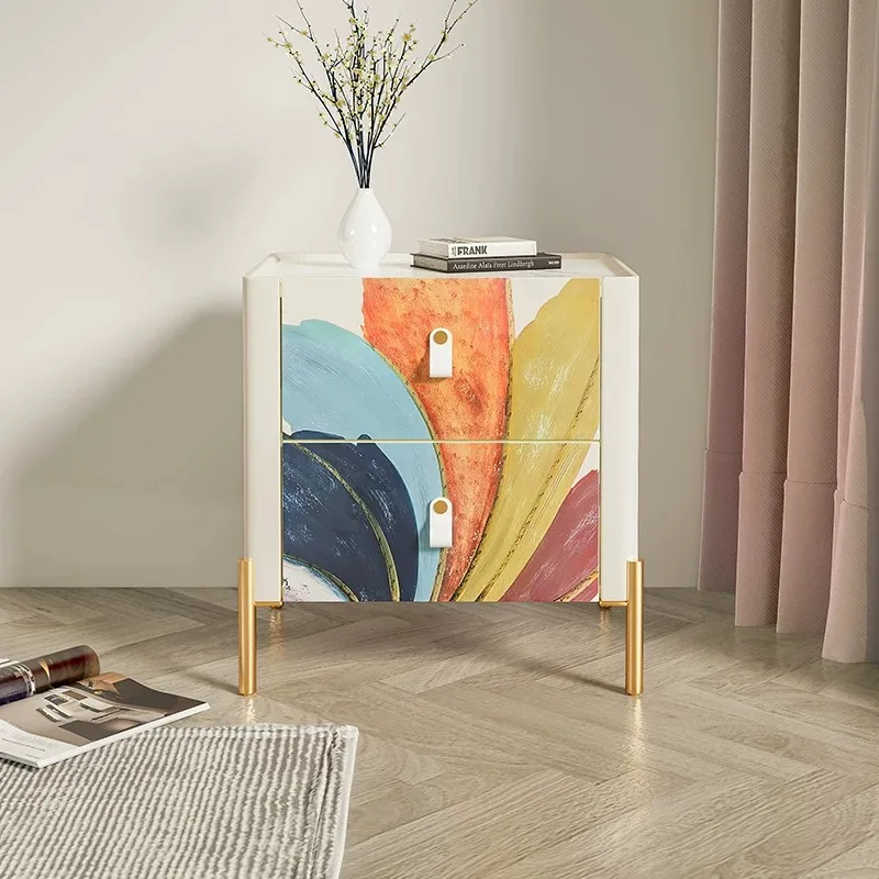 

Design White Bedside Table Organizer Designer Unique Luxury Nightstands Bedrooms Nordic Salon Stolik Nocny Furniture Home