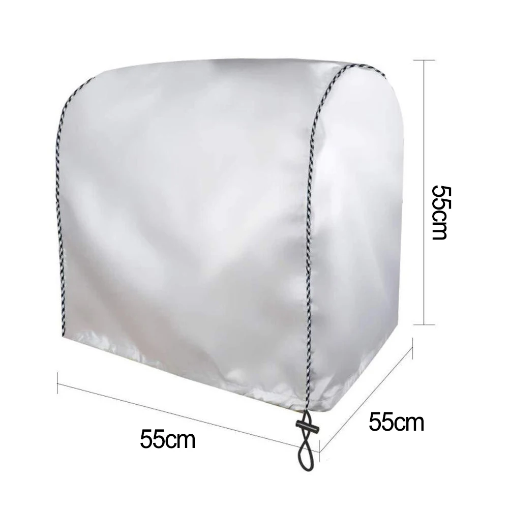 Indoor Use Printer Maintenance Waterproof Dust Cover 55 X 55 X 55 Cm 210D Oxford Fabric Compatible Printer Cover