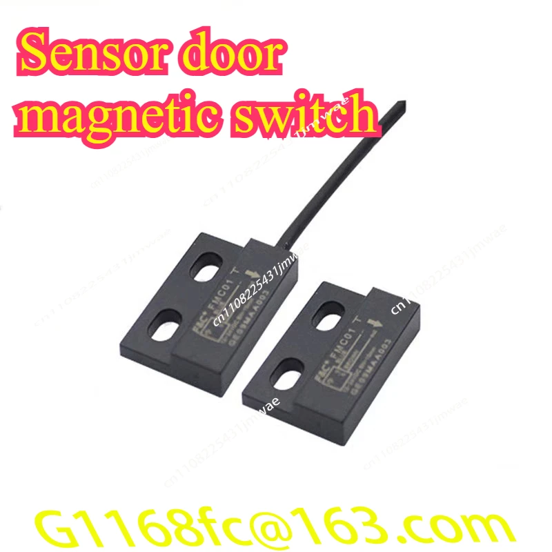 5Pcs Jia Zhun Sensor F & C Door Magnetic Switch FMC01 Magnetic Reed Tube Metal Magnetic Switch Doors and Windows