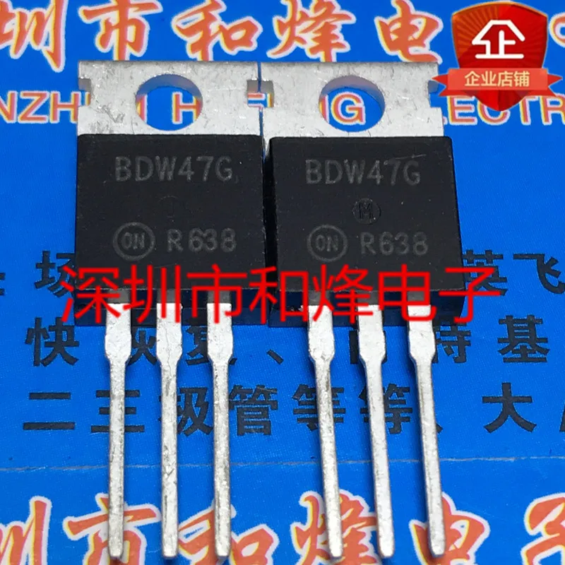 Free shipping  BDW47G  TO-220 100V 15A      20PCS