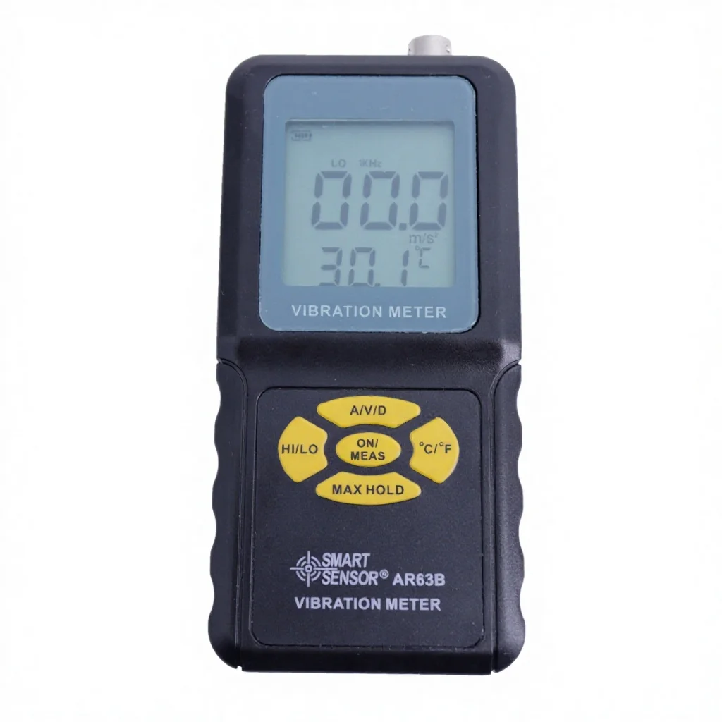 AR63B Digital Precision Vibration Meter Vibrometer Tester