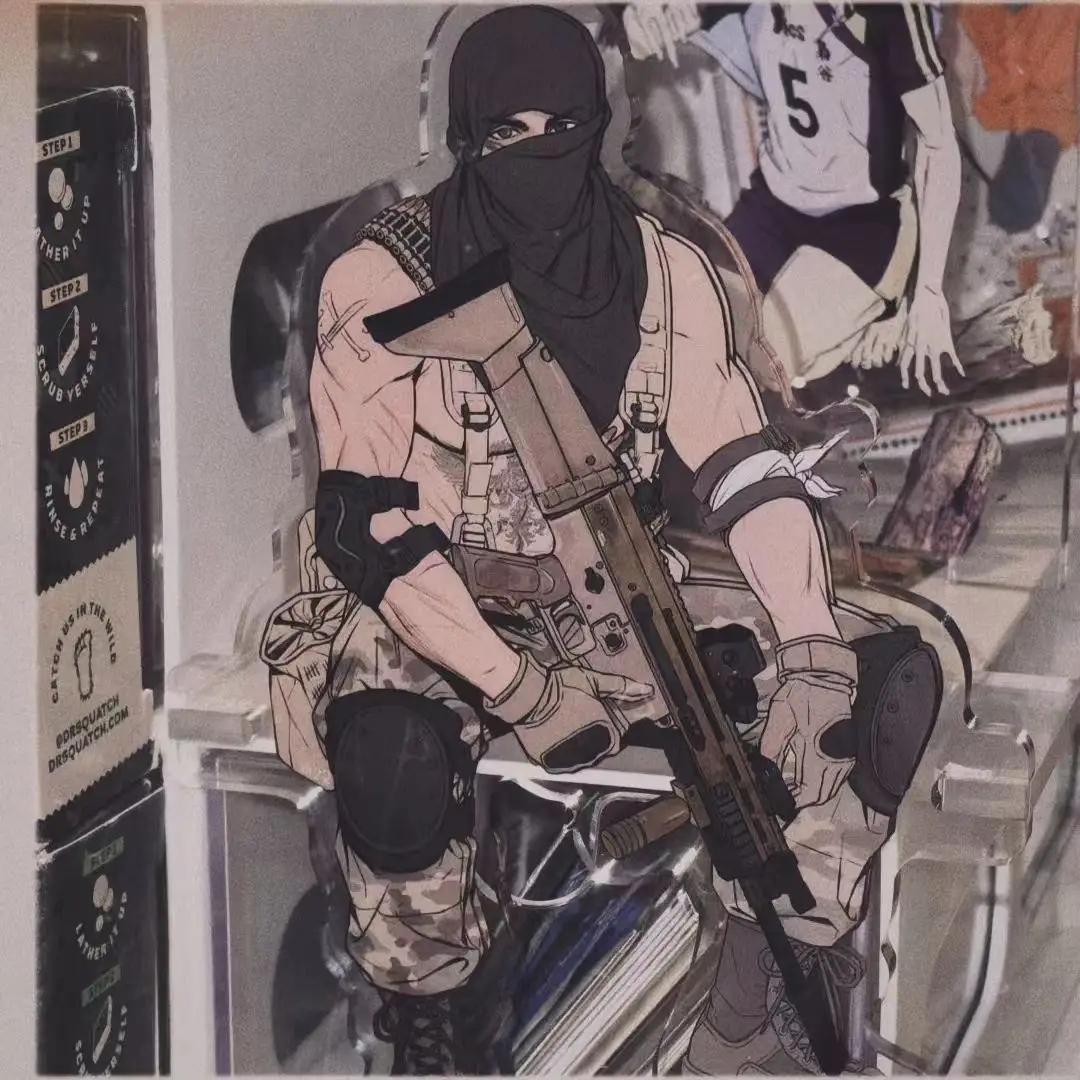 Kruger сидячая поза акриловая подставка Call of Duty фигурка дисплей аниме коллекция товаров украшение стола орнамент милые аксессуары