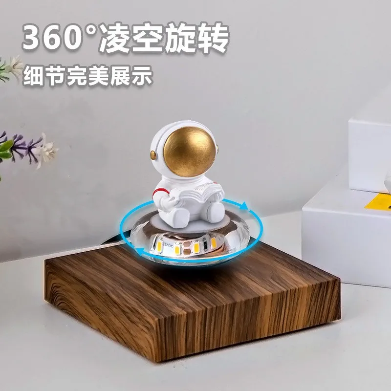 Customized magnetic levitation tray doll figure display stand creative home ornament