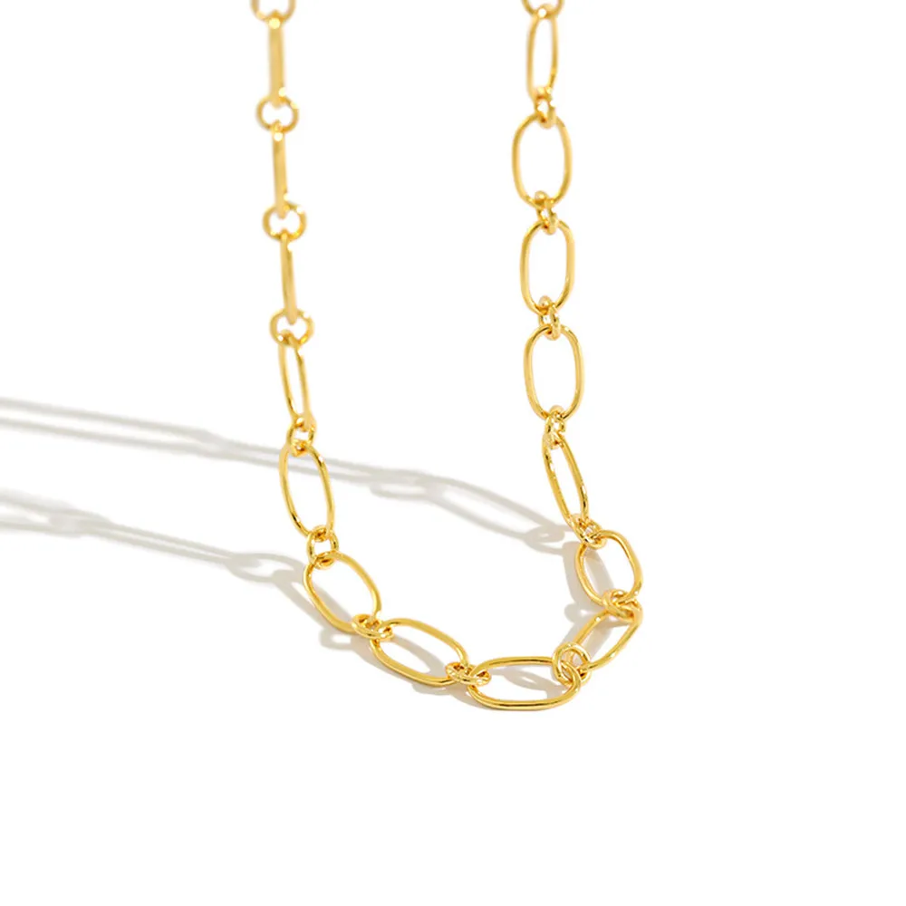 ANDYWEN 925 Sterling Silver Gold Horoscope Chain Necklace Choker Women European Fashion Luxury Jewelry For Rock Punk Wedding