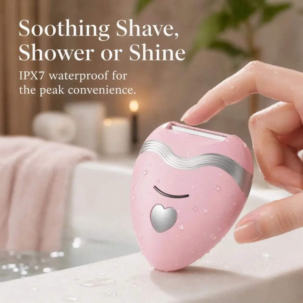 Smart Body-Sensing Hair Removal Device Waterproof Washable Electric beard grooming Dry Wet Use Mini Size Private Parts Trimmer