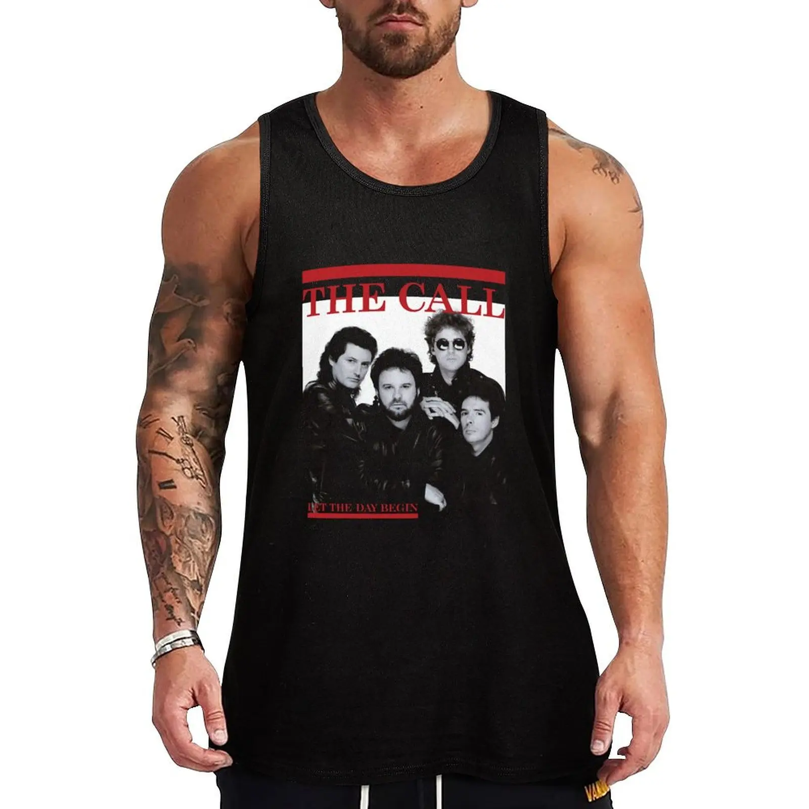

The Call - Let the Day Begin Tank Top Casual Everyday Wear Tank Top Loose Sleeveless Soft