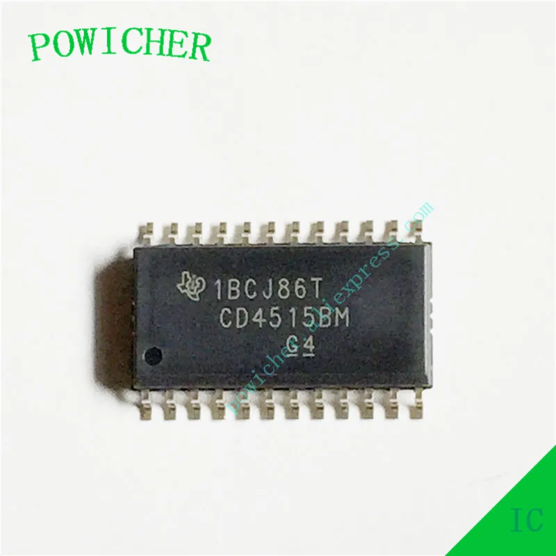 

10pcs/lot CD4515BM SOP24 CD4515BM96 SOIC24 CD4515 In Stock