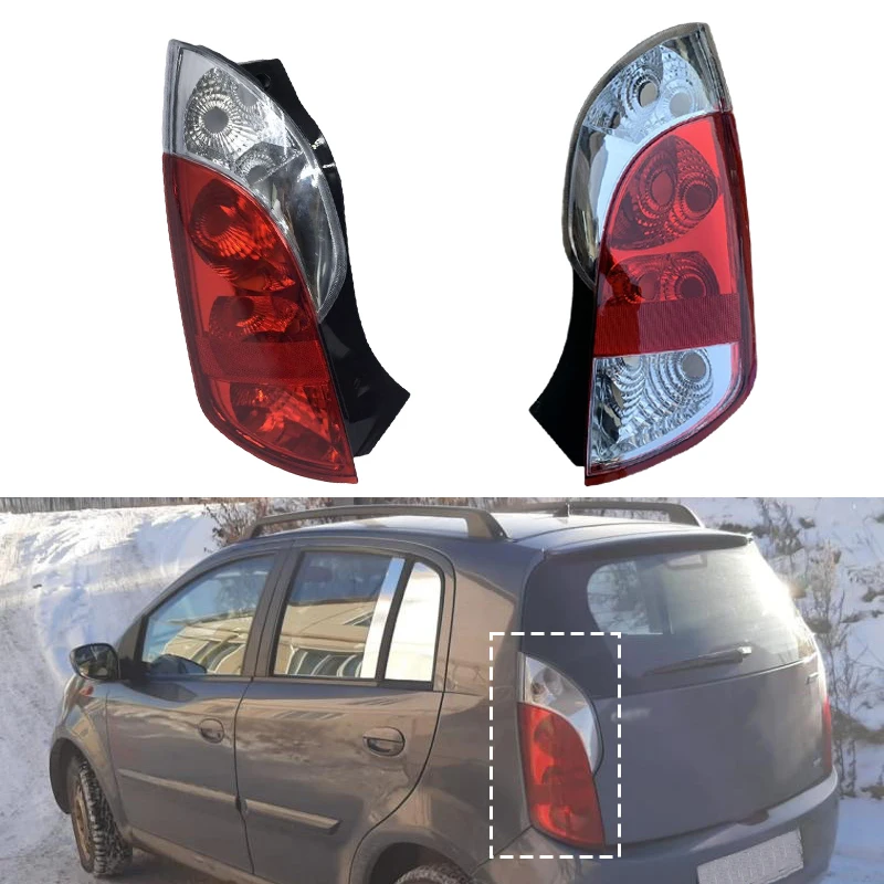 Para chery j1 a1 arauca kimo 2007-2011 S12-3773020 amortecedor traseiro do carro luz da cauda luz de freio de parada traseira luz da cauda montagem