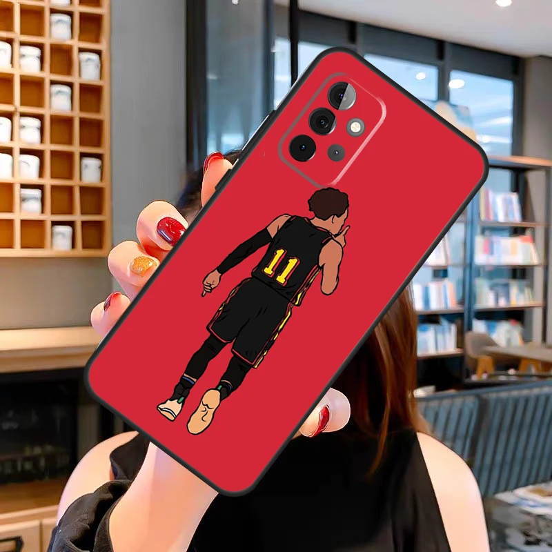 Basketball Player Case For Samsung Galaxy A53 A33 A13 A12 A22 A32 A52 A72 A51 A71 A50 A70 A21S A52S Cover