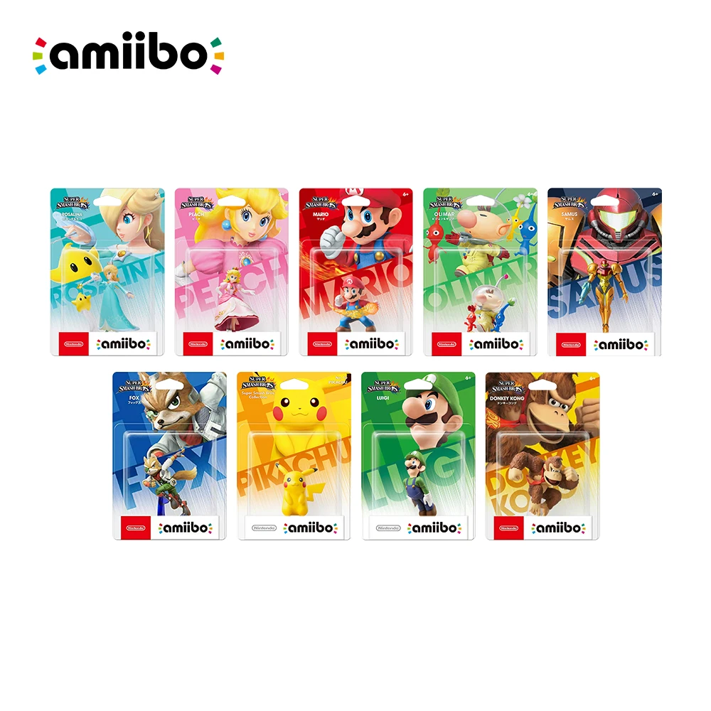 Nintendo Amiibo Figure - Super Smash Bros. Series - Rosalina/Luigi