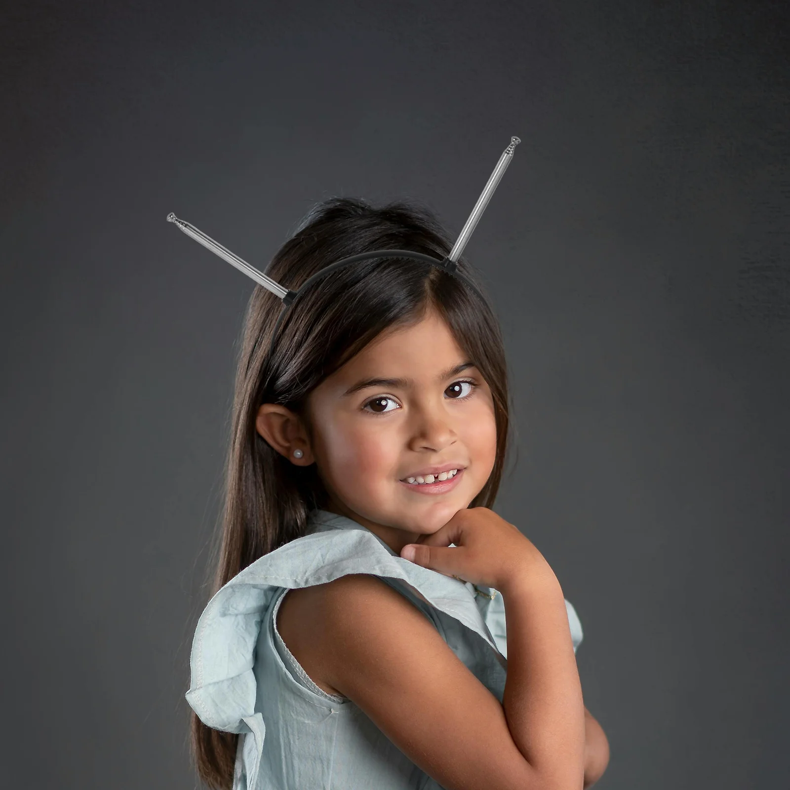 Verstelbare antennehoofdband Kinderen Leuk Creatief Veelzijdig gebruik Dagelijks feest Toneelvoorstellingen Duurzaam Buigbaar Pasvorm Peutermeisjes