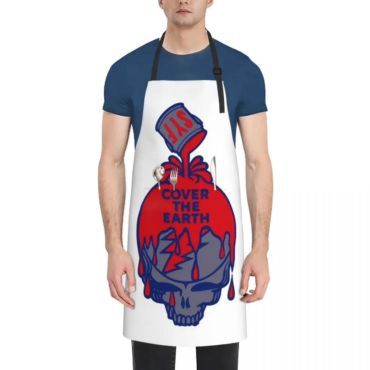 

Sherwin williams cover the earth essential t shirt Apron professional kitchen cleanings Women's Dresses For Men Apron