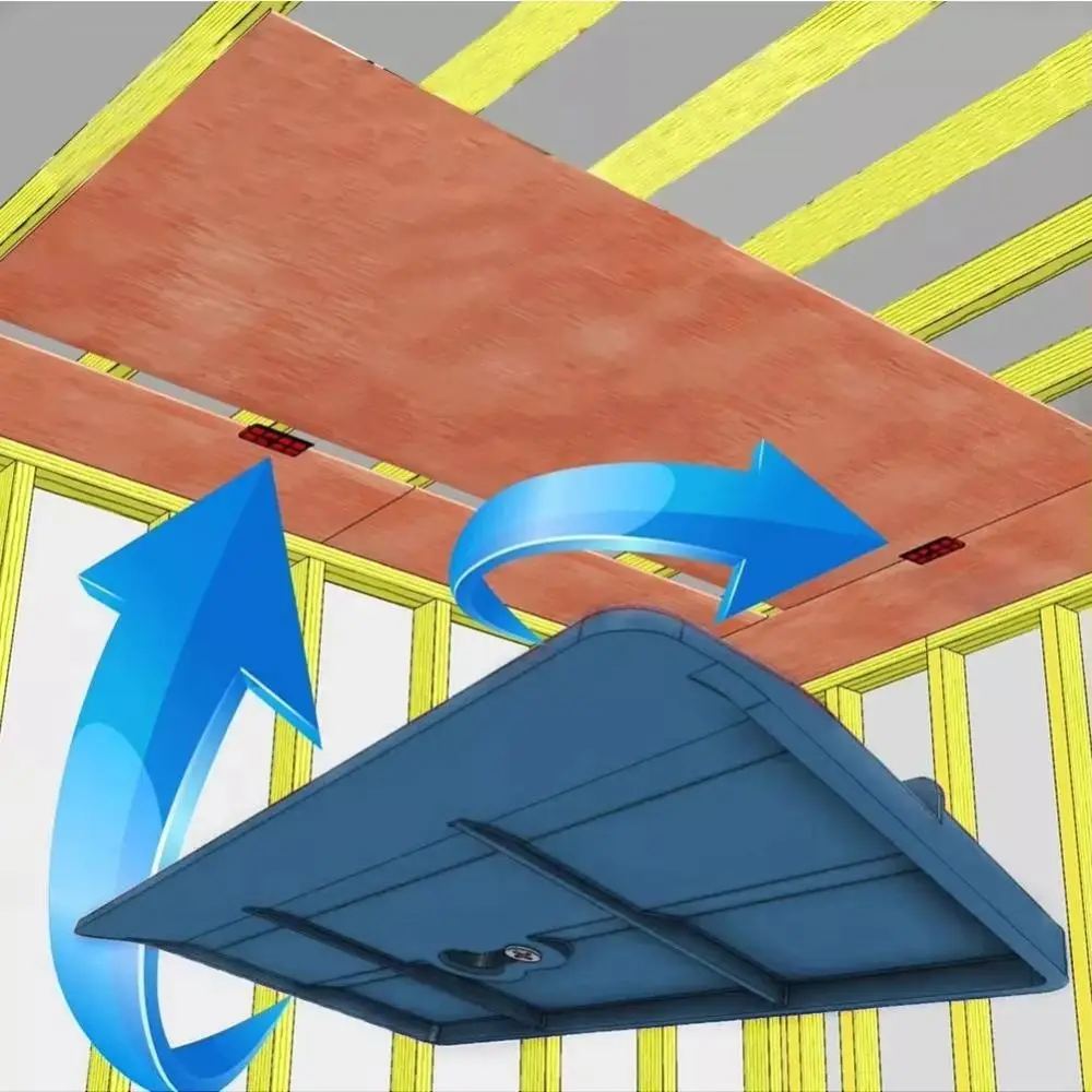 

Новый инструмент для установки гипсокартона из АБС-пластика, синий портативный инструмент для крепления гипсокартона, поддерживающая доска