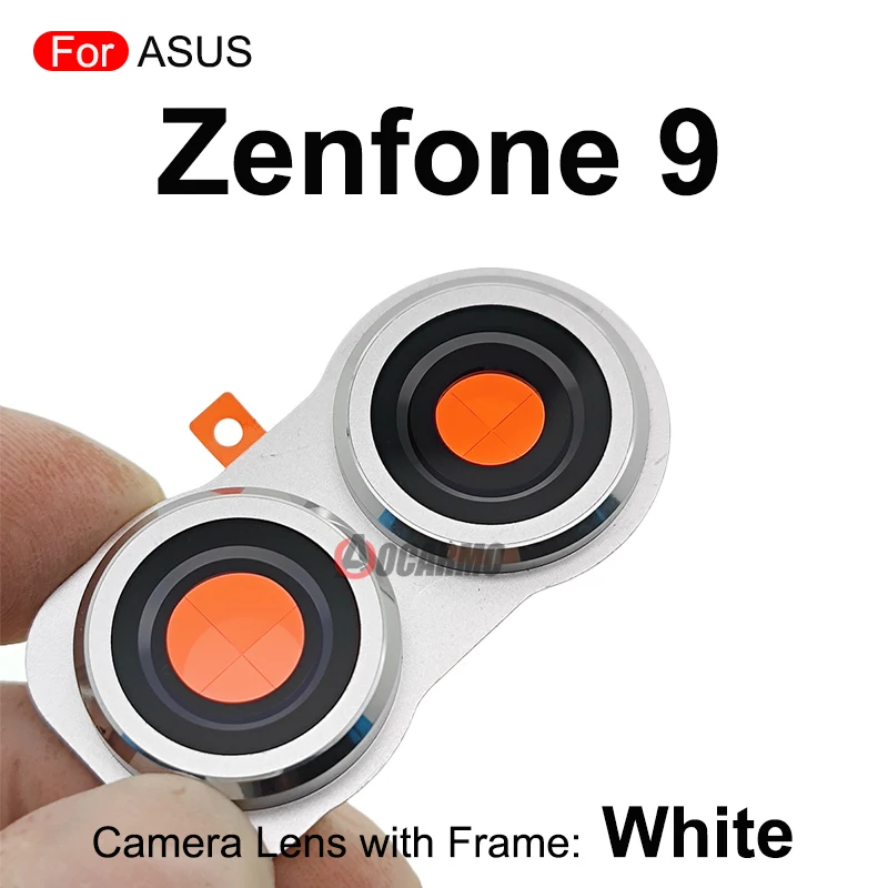 Rear Back Camera Lens With Frame Replacement Parts For Asus Zenfone 9