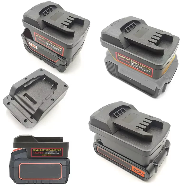 

Battery Adapter Converter For Dewalt/Milwaukee/Worx/Devon/Black&Decker/Stanley 18V Li-ion Battery to for Parkside 20V Power Tool