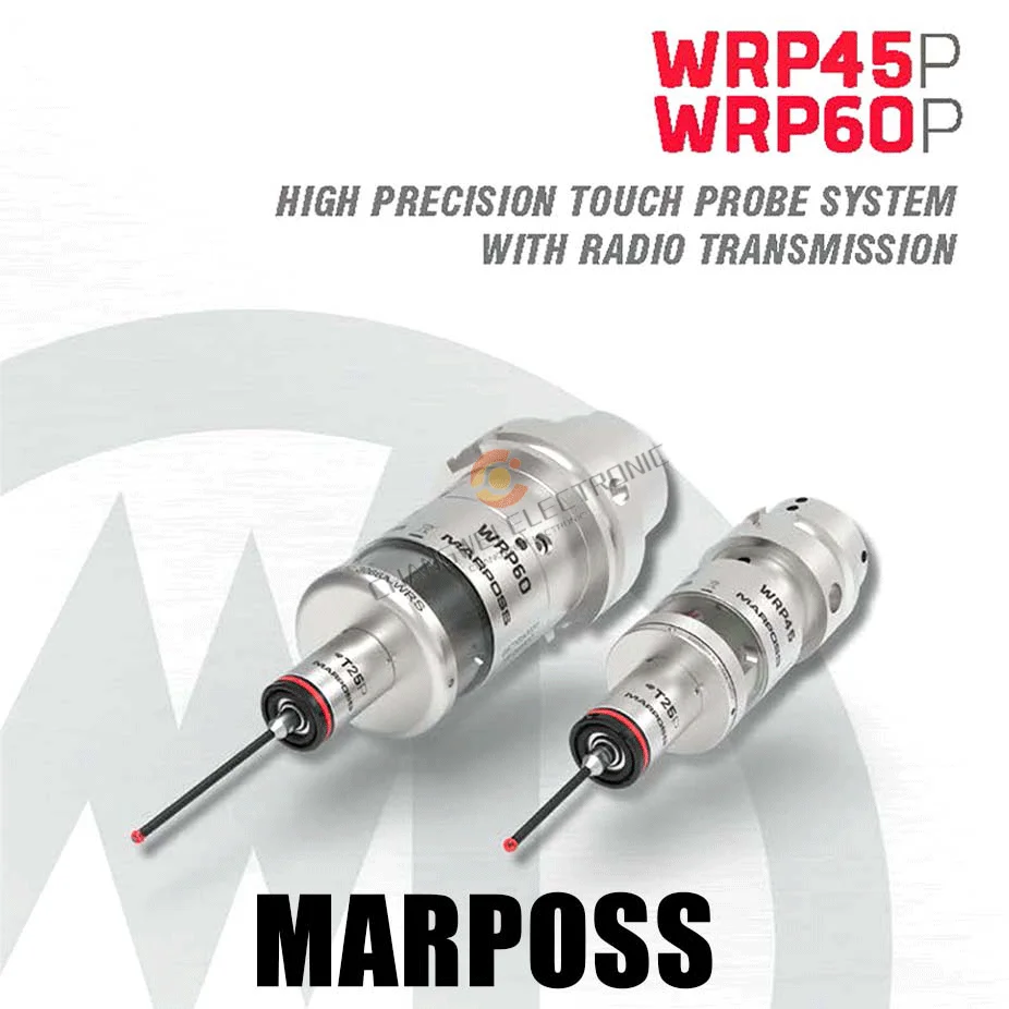 Marposs WRP45/60 High Precision Touch Probe System With Radio Transmission For High Accuracy 5Axis Machining Center And Milling
