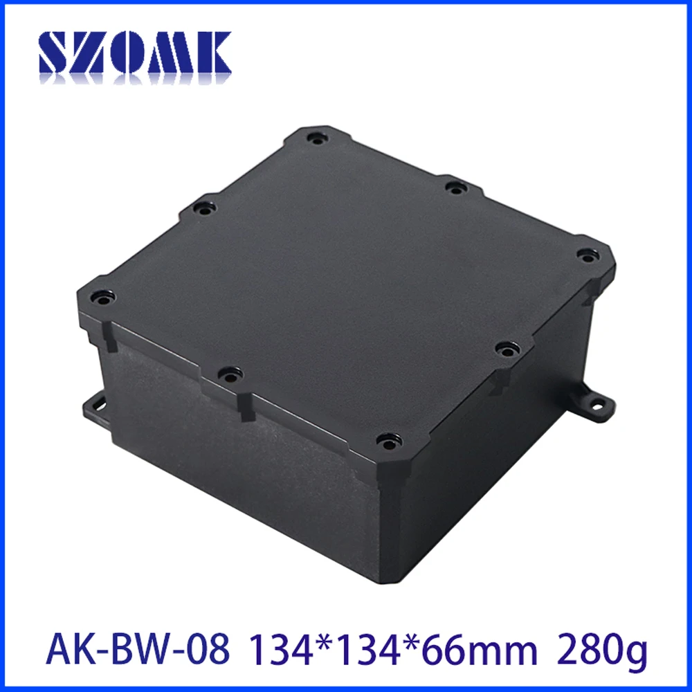 134*134*66mm Ul94-V1 Plastic Junction Project Housing Electric Control Box Empty Box Case Electrical Panel Ip68 Enclosure