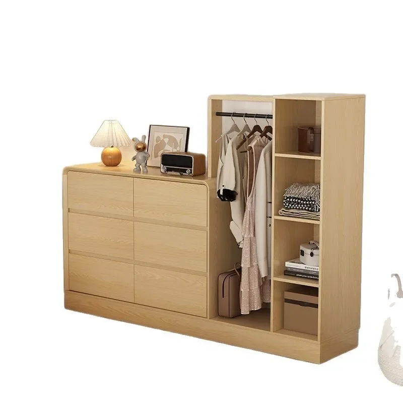 

Multifunctional floor, locker bedroom, log style modern and simple, bedside cabinet combination new model