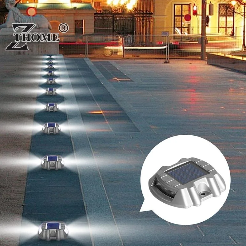 1PCS Solar Power Water Resistant 6 LED Lamp Wireless Outdoor Road Driveway Pathway Light Solar Light