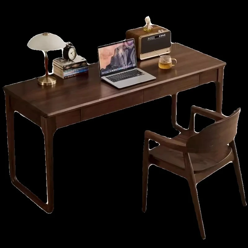 

Черный орех из массива дерева в китайском стиле, письменный стол, письменный стол для небольшой квартиры, компьютерный стол для домашнего письма